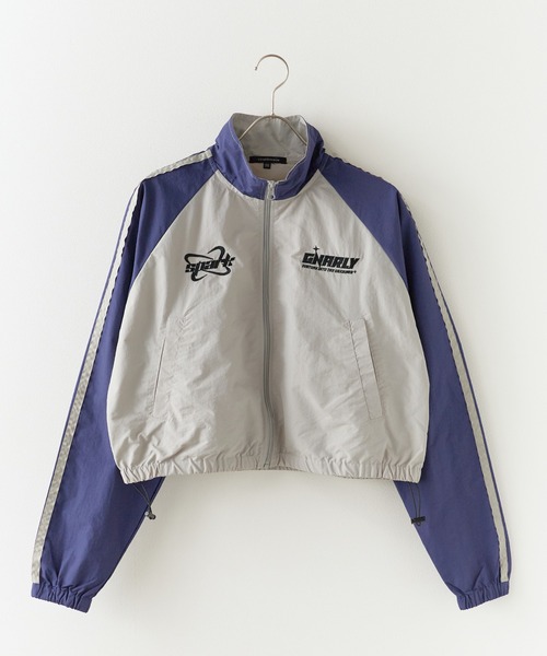 SUGGESTION（サジェッション）の「SUGGESTION/サジェッション 袖ラインナイロンラグランBL トラックジャケット メンズ 秋物 秋服 2026年秋冬（ナイロンジャケット・メンズ・グレー/ブラック/バーガンディー・SS/M/L）」の21枚目の写真
