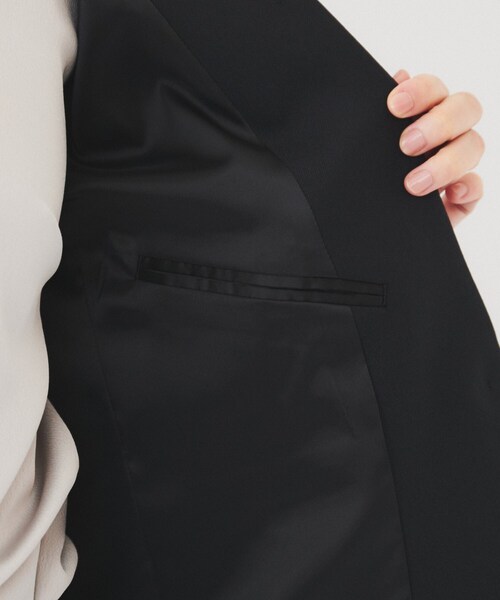 セール】【洗える/お仕事スーツ】レジェールギャバ 背抜きテーラード