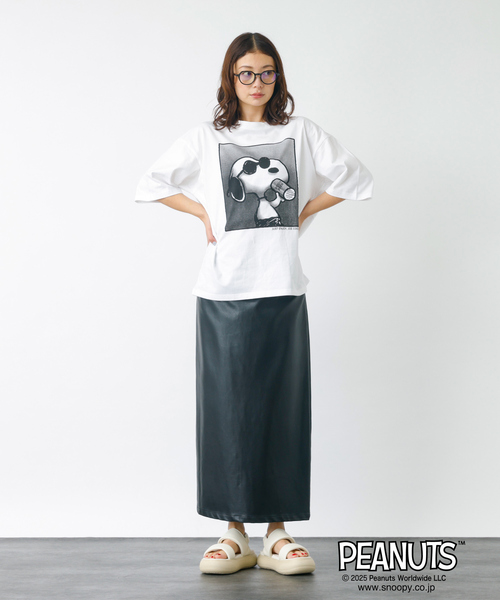 PEANUTS(ピーナッツ)の「【JOHNBULL/ ジョンブル】PEANUTS SNOOPY/ピーナッツスヌーピー/JOE COOL Tシャツシリーズ(Tシャツ/カットソー・メンズ・ホワイト系その他3/ホワイト系その他2/ホワイト系その他・M/L)」の20枚目の写真
