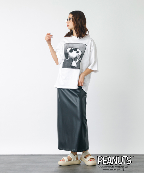 PEANUTS(ピーナッツ)の「【JOHNBULL/ ジョンブル】PEANUTS SNOOPY/ピーナッツスヌーピー/JOE COOL Tシャツシリーズ(Tシャツ/カットソー・メンズ・ホワイト系その他3/ホワイト系その他2/ホワイト系その他・M/L)」の21枚目の写真
