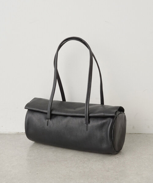 BEARDSLEY（ビアズリー）の「《Hoaw.》横長シリンダーBAG（トートバッグ・レディース・ブラック・FREE）」の8枚目の写真