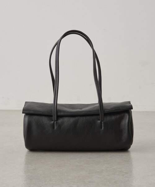 BEARDSLEY（ビアズリー）の「《Hoaw.》横長シリンダーBAG（トートバッグ・レディース・ブラック・FREE）」の9枚目の写真