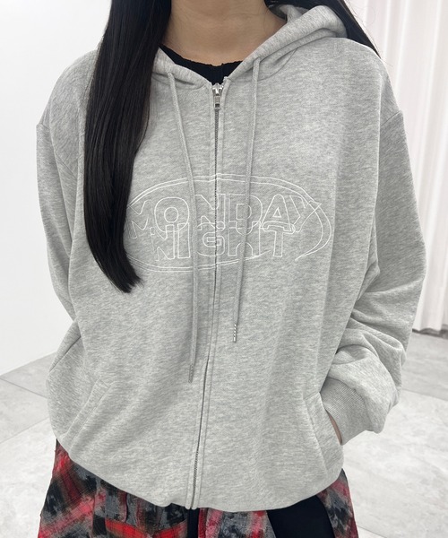 パーカー・フーディ REPRESENT SS25 (MLM41134 003) セール】PLEASURES/プレジャーズ SPIKE ZIP HOODIE パーカー