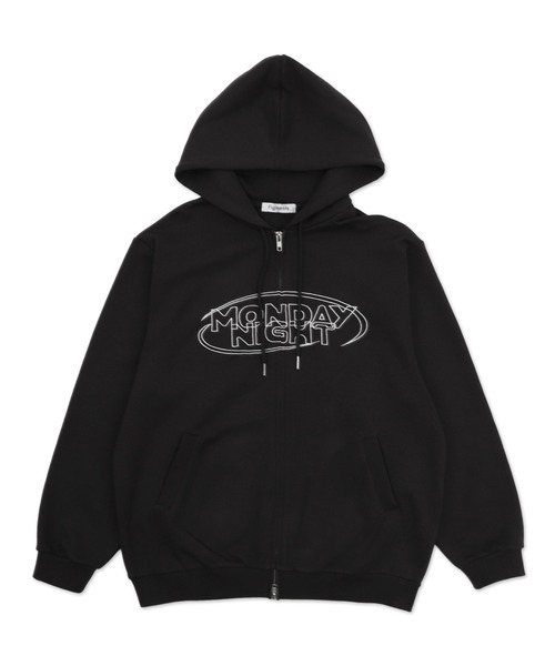 Figments（フィグメンツ）の「MONDAY NIGHTダブルZIPパーカー（パーカー・レディース・スミクロ/杢グレー・LARGE/X-LARGE）」の12枚目の写真