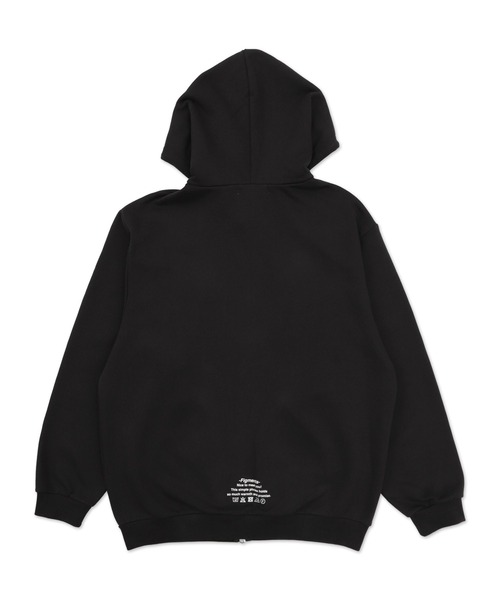 Figments（フィグメンツ）の「MONDAY NIGHTダブルZIPパーカー（パーカー・レディース・スミクロ/杢グレー・LARGE/X-LARGE）」の13枚目の写真