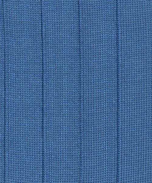 Paul Smith(ポールスミス)の「リブ クルーソックス【150623 CS】(ソックス/靴下・メンズ・キナリ/ブルー/ピンク/ベージュ・25-27)」の7枚目の写真