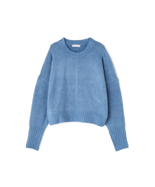 ROSE BUD(ローズバッド)の「【WEB・一部店舗限定】ウォッシャブルクルーネックニット(ニット/セーター・レディース・グレー/ホワイト/ブルー・ONE SIZE)」の13枚目の写真