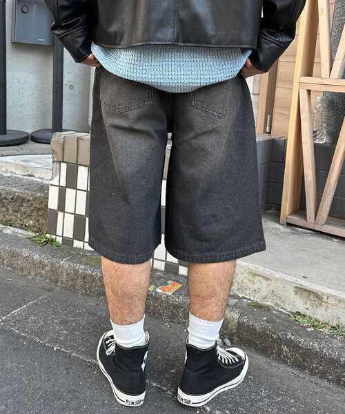 CIAOPANIC（チャオパニック）の「オーバーダイブラストバギーショーツ/ハーフパンツ（その他パンツ・レディース・ネイビー/ブルー/ブラック・MEDIUM/LARGE/SMALL）」の14枚目の写真