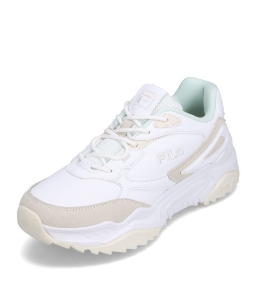 FILA（フィラ）の「【FILA】Alto3 (ホワイト) FC-5242WSLWHT（スニーカー・レディース・ホワイト・25.0cm/24.5cm/24.0cm/23.5cm/23.0cm）」の4枚目の写真