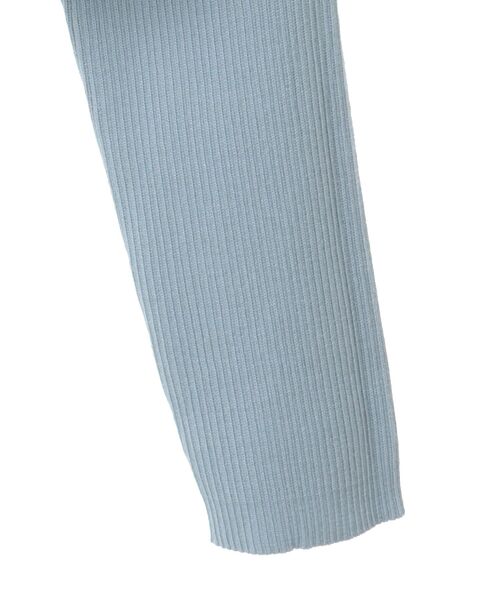 earth music&ecology(アースミュージックアンドエコロジー)の「フロントリボンリブニットカーディガン(カーディガン/ボレロ・レディース・ブラック/ブルー系その他7/アイボリー・FREE)」の20枚目の写真