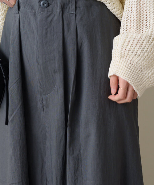 Omekashi（オメカシ）の「ドロストカーブパンツ（チノパンツ・レディース・チャコールグレー/ベージュ/カーキ/ピンク/ブラウン・38/36/PS）」の7枚目の写真