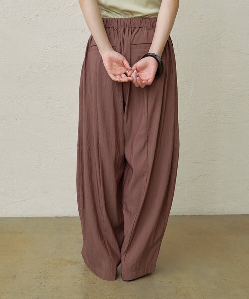 Omekashi（オメカシ）の「ドロストカーブパンツ（チノパンツ・レディース・チャコールグレー/ベージュ/カーキ/ピンク/ブラウン・38/36/PS）」の19枚目の写真