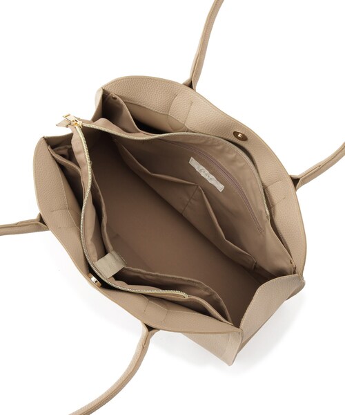 grove(グローブ)の「【A4】【トレンドのボストン型】ラウンド機能トート(トートバッグ・レディース・ナチュラル/ブラック・00)」の15枚目の写真