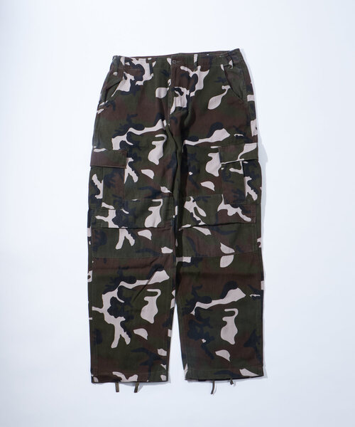 WHO'S WHO gallery（フーズフーギャラリー）の「【セットアップ対応/2サイズ】KOOKY'N M-65型ワイドカーゴパンツ（カーゴパンツ・メンズ・ブラウン/オリーブ・LARGE/MEDIUM）」の13枚目の写真