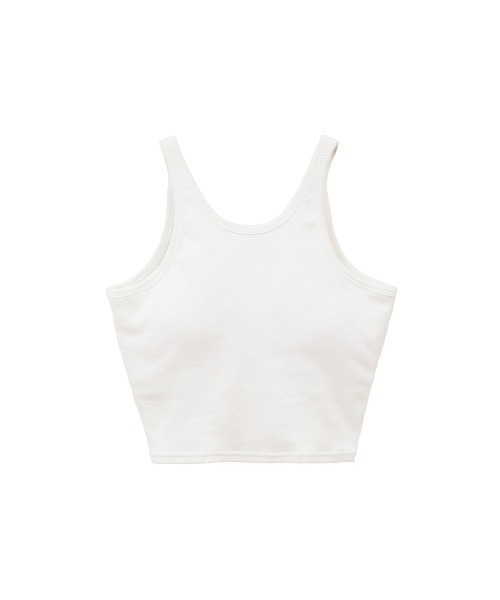 CLANE(クラネ)の「SHORT TANK TOPS(タンクトップ・レディース・ブラック/ブラウン/ホワイト・1/2)」の20枚目の写真