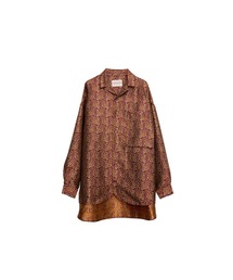 INTERPLAY（インタープレイ）の「【INTERPLAY】Open Collar Over Size Shirt【4：Jacquard Paisley】(UINISEX)（シャツ/ブラウス）」