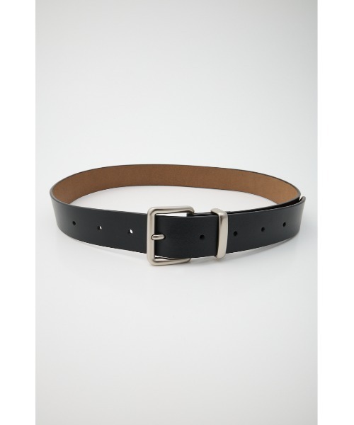 MOUSSY（マウジー）の「ORDINARY SPLIT LEATHER ベルト（ベルト・レディース・ブラウン/ブラック・FREE）」の5枚目の写真