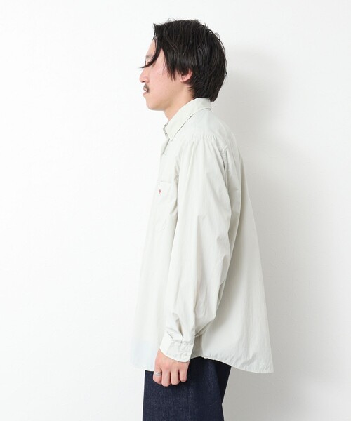 DANTON（ダントン）の「【DANTON/ダントン】DOT BUTTON B.D. SHIRT LS 25SS（シャツ/ブラウス・メンズ・キナリ/ダークネイビー・40/42/44/38）」の11枚目の写真