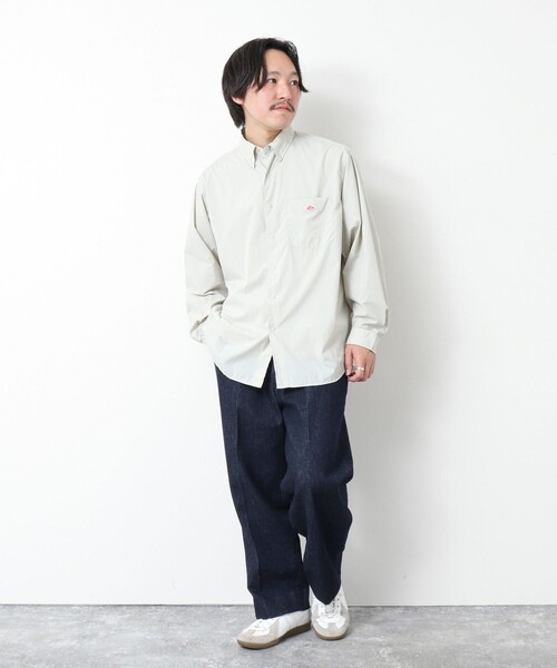 DANTON（ダントン）の「【DANTON/ダントン】DOT BUTTON B.D. SHIRT LS 25SS（シャツ/ブラウス・メンズ・キナリ/ダークネイビー・40/42/44/38）」の15枚目の写真