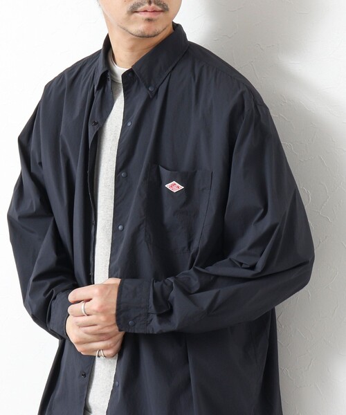 DANTON（ダントン）の「【DANTON/ダントン】DOT BUTTON B.D. SHIRT LS 25SS（シャツ/ブラウス・メンズ・キナリ/ダークネイビー・40/42/44/38）」の17枚目の写真