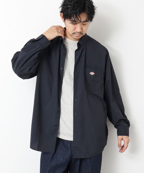 DANTON（ダントン）の「【DANTON/ダントン】DOT BUTTON B.D. SHIRT LS 25SS（シャツ/ブラウス・メンズ・キナリ/ダークネイビー・40/42/44/38）」の21枚目の写真
