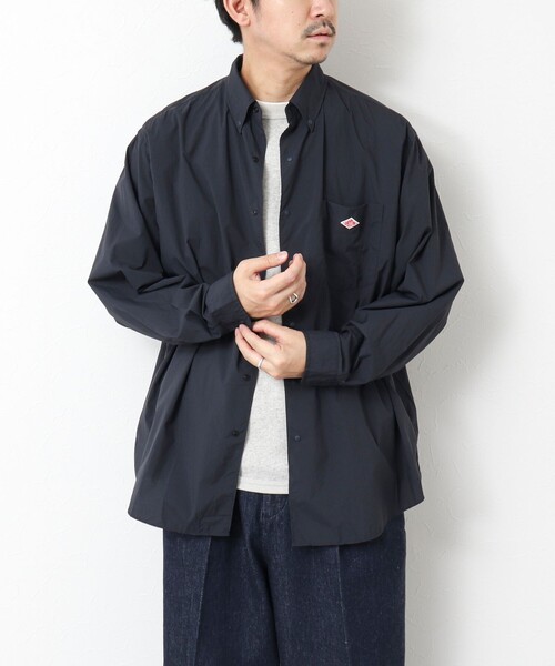 DANTON（ダントン）の「【DANTON/ダントン】DOT BUTTON B.D. SHIRT LS 25SS（シャツ/ブラウス・メンズ・キナリ/ダークネイビー・40/42/44/38）」の22枚目の写真