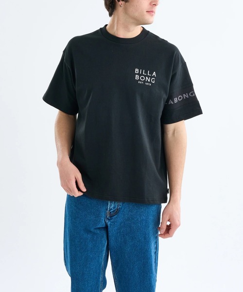 BILLABONG（ビラボン）の「BILLABONG メンズ ONE TIME LINE Tシャツ 【2025年春夏モデル】/ビラボンバックプリントドロップショルダー半袖Tシャツ（Tシャツ/カットソー・メンズ・ブラック/ホワイト/グレー・MEDIUM/SMALL/X-LARGE/LARGE）」の18枚目の写真