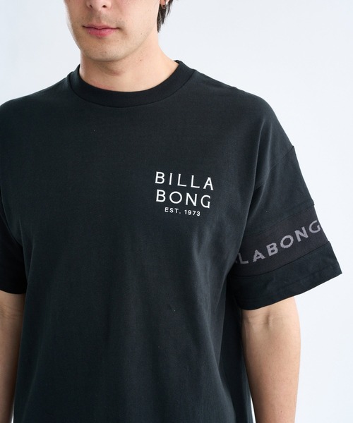 BILLABONG（ビラボン）の「BILLABONG メンズ ONE TIME LINE Tシャツ 【2025年春夏モデル】/ビラボンバックプリントドロップショルダー半袖Tシャツ（Tシャツ/カットソー・メンズ・ブラック/ホワイト/グレー・MEDIUM/SMALL/X-LARGE/LARGE）」の8枚目の写真