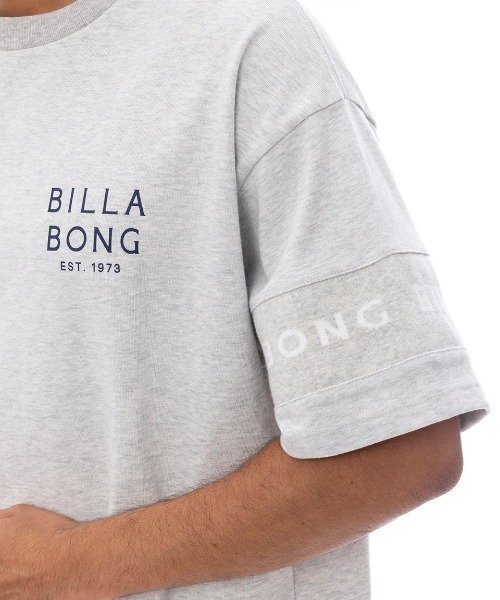 BILLABONG（ビラボン）の「BILLABONG メンズ ONE TIME LINE Tシャツ 【2025年春夏モデル】/ビラボンバックプリントドロップショルダー半袖Tシャツ（Tシャツ/カットソー・メンズ・ブラック/ホワイト/グレー・MEDIUM/SMALL/X-LARGE/LARGE）」の5枚目の写真