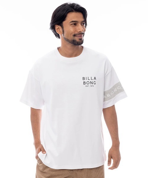 BILLABONG（ビラボン）の「BILLABONG メンズ ONE TIME LINE Tシャツ 【2025年春夏モデル】/ビラボンバックプリントドロップショルダー半袖Tシャツ（Tシャツ/カットソー・メンズ・ブラック/ホワイト/グレー・MEDIUM/SMALL/X-LARGE/LARGE）」の14枚目の写真