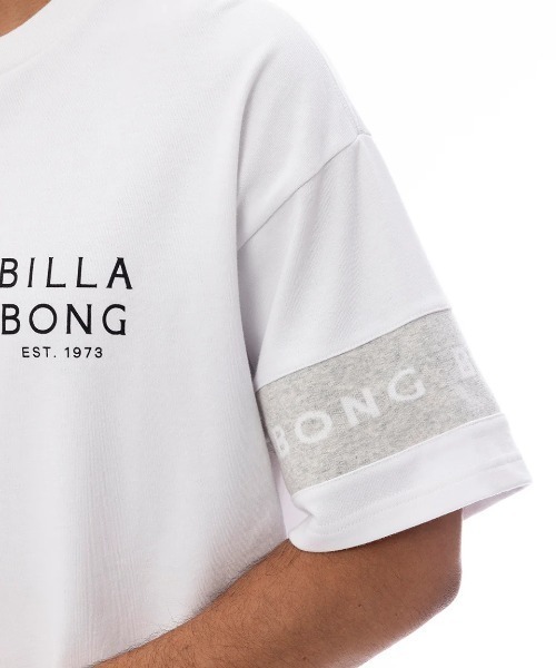 BILLABONG（ビラボン）の「BILLABONG メンズ ONE TIME LINE Tシャツ 【2025年春夏モデル】/ビラボンバックプリントドロップショルダー半袖Tシャツ（Tシャツ/カットソー・メンズ・ブラック/ホワイト/グレー・MEDIUM/SMALL/X-LARGE/LARGE）」の15枚目の写真