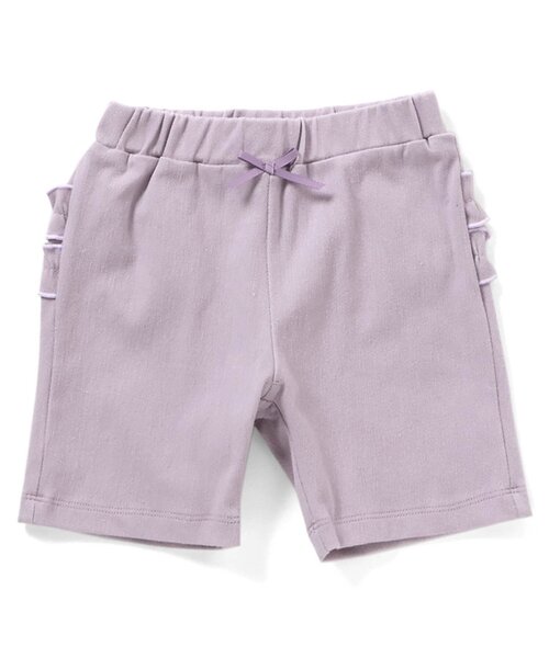 apres les cours(アプレレクール)の「【WEB限定】ひんやりバックフリルレギンス(レギンス/スパッツ・キッズ・ラベンダー/グレー/サックスブルー・80/90/100/110/120/130)」の10枚目の写真