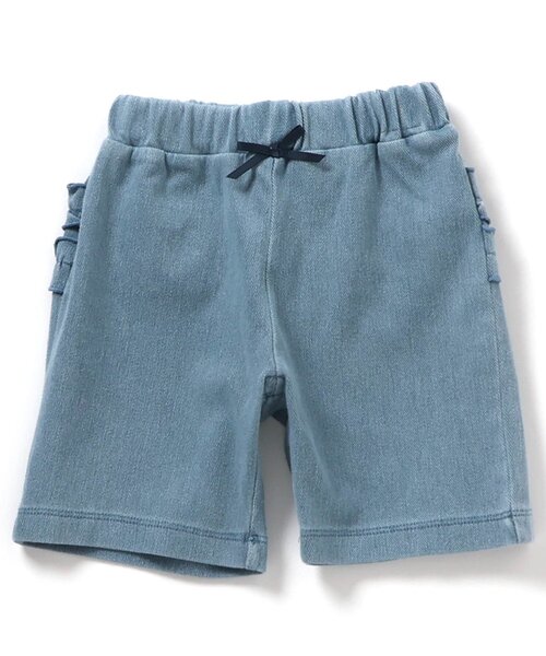 apres les cours(アプレレクール)の「【WEB限定】ひんやりバックフリルレギンス(レギンス/スパッツ・キッズ・ラベンダー/グレー/サックスブルー・80/90/100/110/120/130)」の11枚目の写真