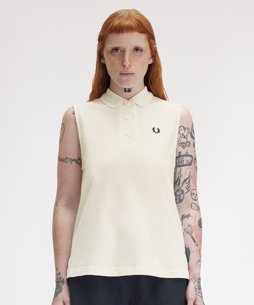 FRED PERRY 別注 ノースリーブ ポロシャツ FRED PERRY】ノースリーブポロを着用してみました(*'ω