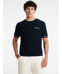 GUESS JEANS Ss Cn Guess J Emb Sweater 半袖Tシャツ