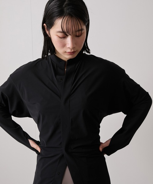 Speedo(スピード)の「【Speedo】 UV & 水陸両用 マルチウエイシャツ(水着・レディース・ブラック/レンガ・M)」の22枚目の写真