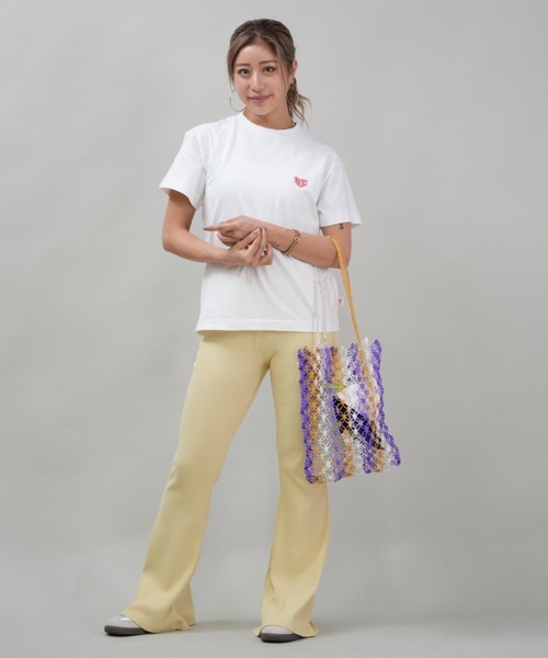 ムラサキスポーツ(ムラサキスポーツ)の「Lila&Fleur/リラアンドフルール トートバッグ Always Bag メッシュ RF064(トートバッグ・レディース・パープル系/マルチ/オレンジ系/ピンク系/グリーン系・FREE)」の11枚目の写真