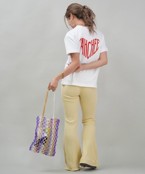 ムラサキスポーツ(ムラサキスポーツ)の「Lila&Fleur/リラアンドフルール トートバッグ Always Bag メッシュ RF064(トートバッグ・レディース・パープル系/マルチ/オレンジ系/ピンク系/グリーン系・FREE)」の10枚目の写真