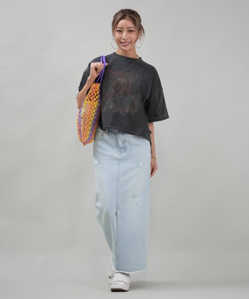 ムラサキスポーツ(ムラサキスポーツ)の「Lila&Fleur/リラアンドフルール トートバッグ Always Bag メッシュ RF064(トートバッグ・レディース・パープル系/マルチ/オレンジ系/ピンク系/グリーン系・FREE)」の19枚目の写真