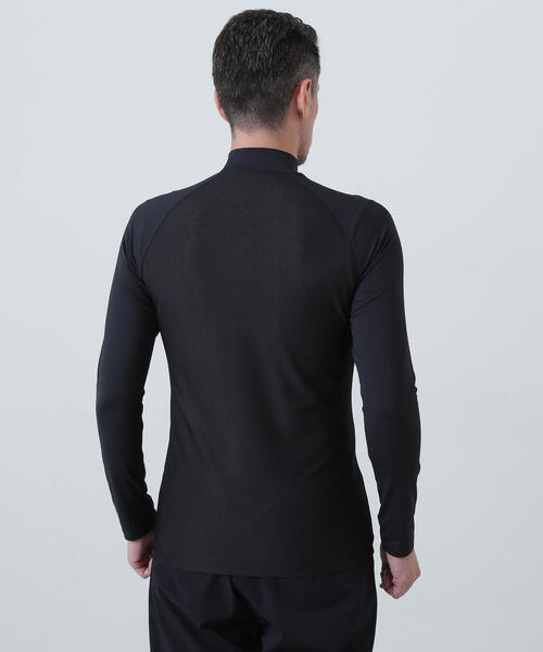 St ANDREWS(セントアンドリュース)の「【St ANDREWS】ツインコットUV×SUNPROFITメッシュ長袖ハイネックカットソー (MENS)(Tシャツ/カットソー・メンズ・ホワイト・L/M)」の6枚目の写真