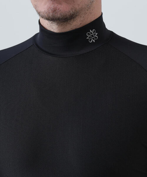St ANDREWS(セントアンドリュース)の「【St ANDREWS】ツインコットUV×SUNPROFITメッシュ長袖ハイネックカットソー (MENS)(Tシャツ/カットソー・メンズ・ホワイト・L/M)」の7枚目の写真