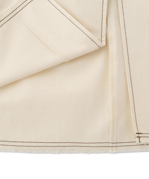 FREE'S MART(フリーズマート)の「【3サイズ展開XS-M】〈セットアップ対応〉アクセントボタンフレアスカート【低身長サイズ有】(スカート・レディース・ベージュ/ホワイト・X-SMALL/SMALL/MEDIUM)」の15枚目の写真