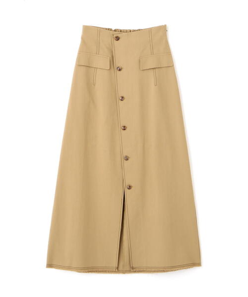 FREE'S MART(フリーズマート)の「【3サイズ展開XS-M】〈セットアップ対応〉アクセントボタンフレアスカート【低身長サイズ有】(スカート・レディース・ベージュ/ホワイト・X-SMALL/SMALL/MEDIUM)」の17枚目の写真