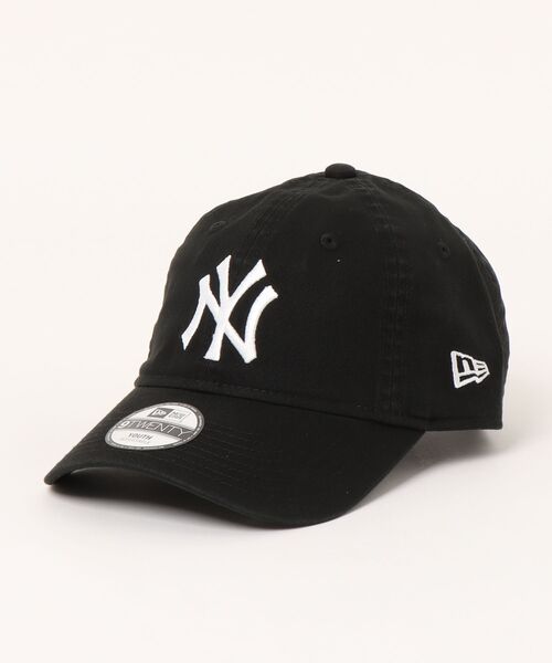 NEW ERA（ニューエラ）の「NEW ERA/ニューエラ キッズ キャップ Youth 9TWENTY ニューヨーク・ヤンキース ブラック × ホワイト 14524548（キャップ・キッズ・ブラック×ホワイト・YOUTH）」の9枚目の写真
