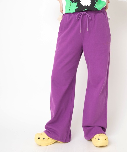 RNA（アールエヌエー）の「R4331 ヘビー天竺バギースウェット（その他パンツ・レディース・ブルー/ブラウン/ピンク/パープル/オレンジ/ネイビー・MEDIUM）」の4枚目の写真