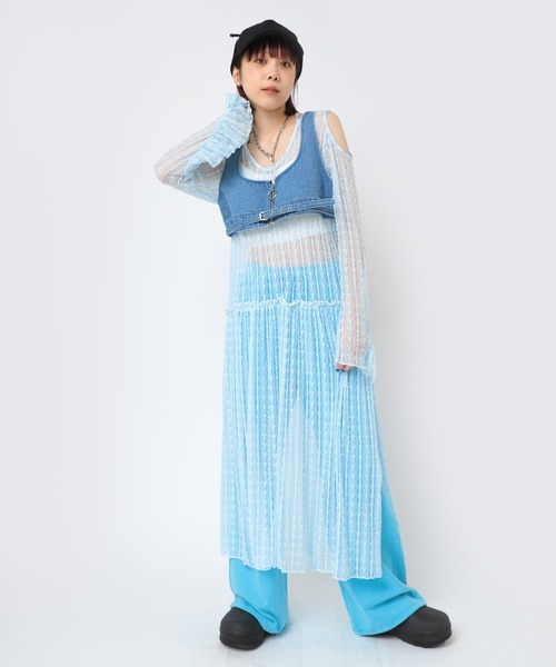 RNA（アールエヌエー）の「R4331 ヘビー天竺バギースウェット（その他パンツ・レディース・ブルー/ブラウン/ピンク・MEDIUM）」の22枚目の写真