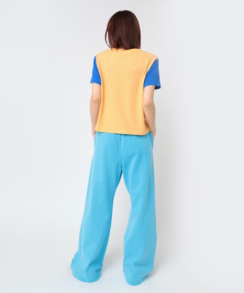 RNA（アールエヌエー）の「R4331 ヘビー天竺バギースウェット（その他パンツ・レディース・ブルー/ブラウン/ピンク・MEDIUM）」の18枚目の写真