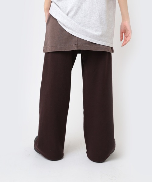 RNA（アールエヌエー）の「R4331 ヘビー天竺バギースウェット（その他パンツ・レディース・ブルー/ブラウン/ピンク・MEDIUM）」の10枚目の写真