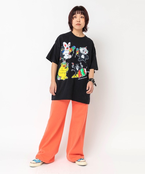 RNA（アールエヌエー）の「R4331 ヘビー天竺バギースウェット（その他パンツ・レディース・ブルー/ブラウン/ピンク/パープル/オレンジ/ネイビー・MEDIUM）」の13枚目の写真