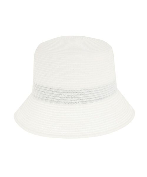 MERCURYDUO(マーキュリーデュオ)の「ウォッシャブルバケットハット(ハット・レディース・アイボリー/ブラック・FREE)」の7枚目の写真
